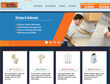 Tablet Screenshot of plumbingmagicmo.com